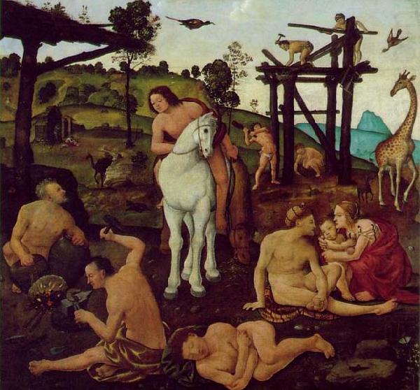 Piero di Cosimo Vulcan and Aeolus china oil painting image
